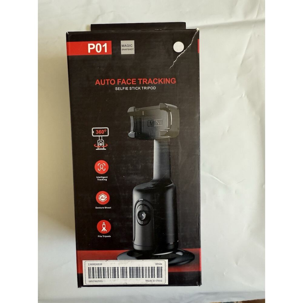 Face Tracking Tripod - 360° Rotation Phone Camera Mount w/ Gesture Control NEW!!